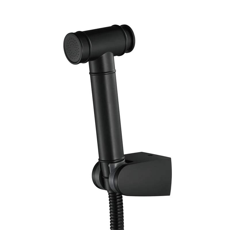

Black Bathroom Bidet Toilet Faucet Mixer Hygienic Shower Bidet Faucet Clean Shower Portable Bidet Sprayer