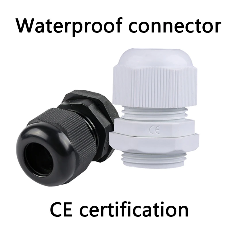 Водонепроницаемый Соединительный кабельный вход пластиковый IP68 PG7 PG9 PG11 PG13.5 PG16 PG21
