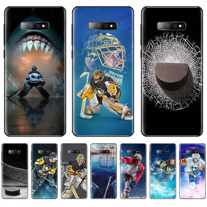 

ice Hockey Rink sport Mom Phone Case For Samsung galaxy S 7 8 9 10 20 edge A 6 10 20 30 50 51 70 note 10 plus