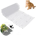 Садовый колючий коврик для предотвращения копания, Отпугиватель кошек, пластиковый коврик для кошачьих шипов