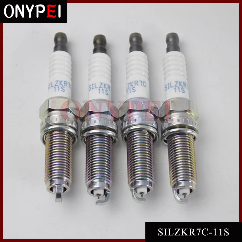 

4х Одиночная иридиевая Свеча зажигания SILZKR7C-11S 92932 для Honda Accord CU1 CW1 CR-V RE5 SILZKR7C11S 92932