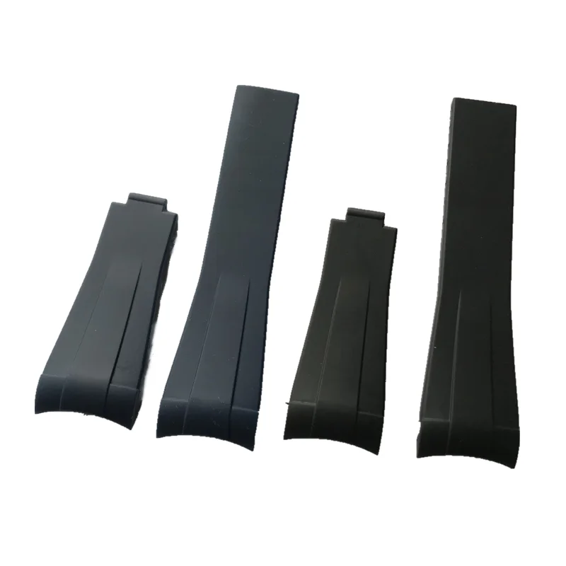 Ремешок силиконовый для наручных часов 20 мм резиновый Комбинированный браслет с