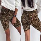 Модные женские леопардовые легинсы для фитнеса, обтягивающие спортивные штаны для йоги, одежда для бега, тренажерного зала, домашняя одежда для тренировок, штаны D
