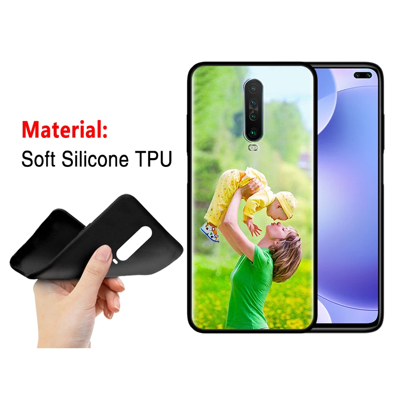 Индивидуальный DIY чехол для телефона Redmi Note 9 9S Pro 7 8 лет 7A 8A 9A 9C K40 Plus 10 MAX 5G Soft Shell