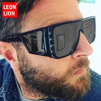 leonlion oversized sunglasses men 2021 square sun glasses for menwomen vintage eyeglasses men luxury oculos de sol feminino