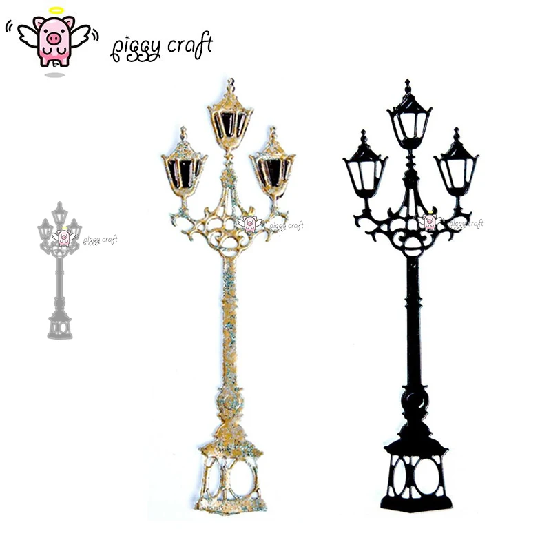 

Piggy Craft metal cutting dies cut die mold Winter lantern Scrapbook paper craft knife mould blade punch stencils dies