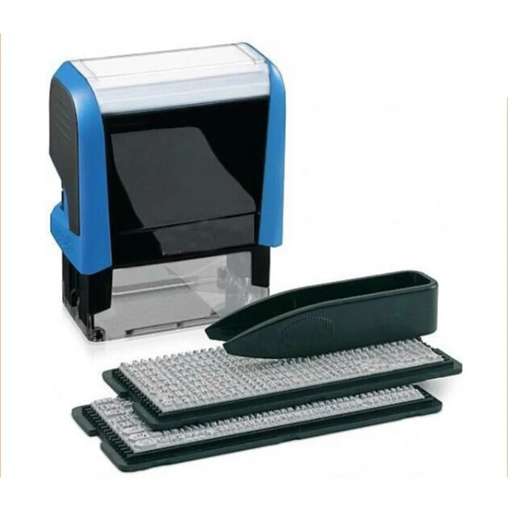 

Stamp Kit DIY Rubber Stamp Kit Personalise Self Inking Business Address Garage Name Pad Finger Paint Not Ink Included