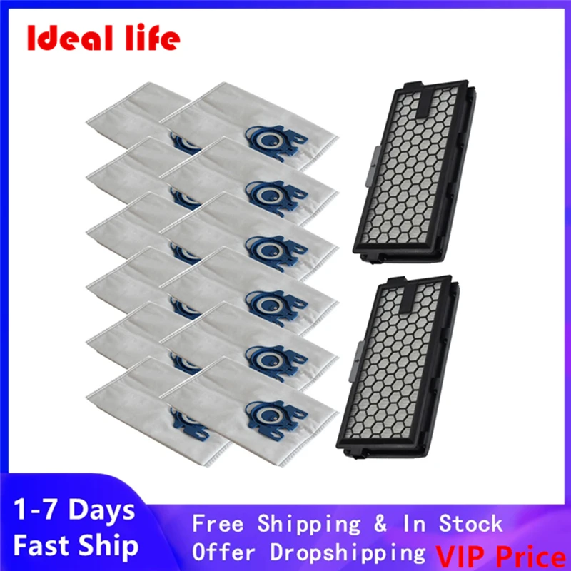 

Мешки для пыли, мешки для пылесоса, активный фильтр, воздушные фильтры для Miele FJM GN Hyclean S4 S5 S6 S8 C1 C2 C3, детали для пылесоса