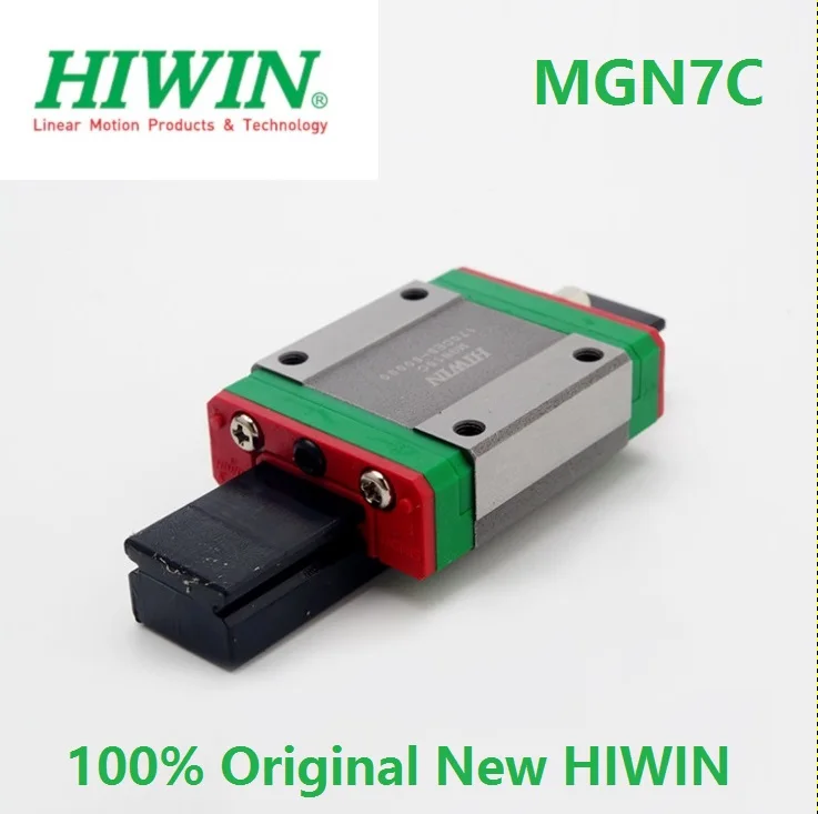 100% оригинальная линейная каретка HIWIN MGN7C MGN9C MGN12C MGN15C для мини линейной