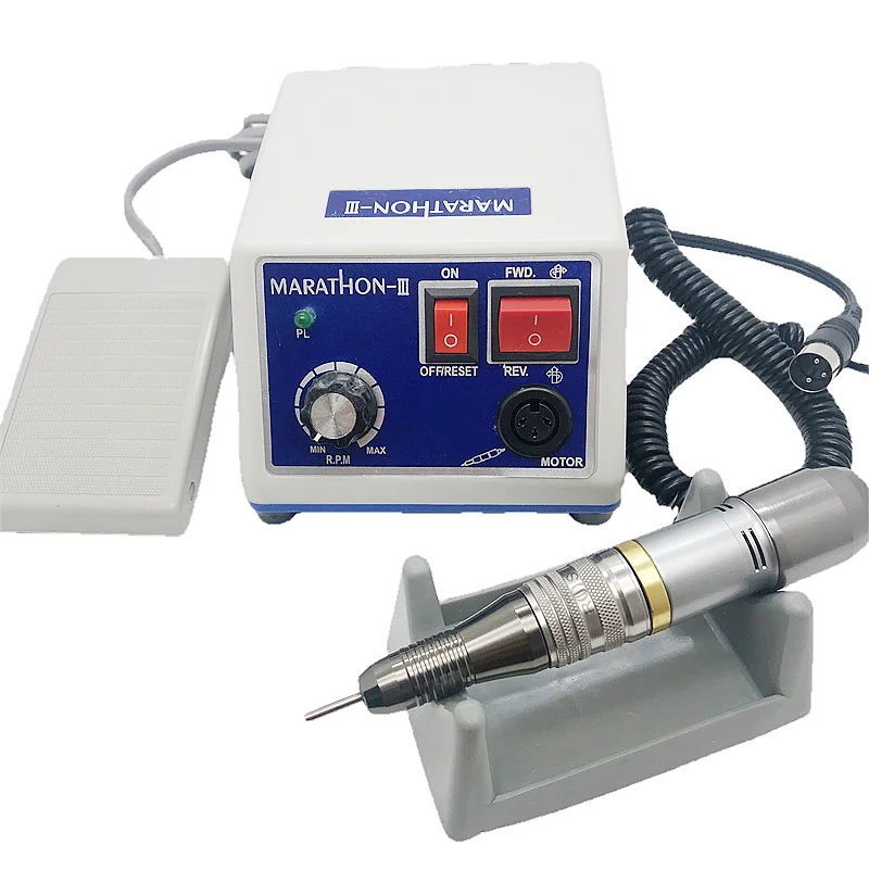 

30V 65W Marathon N3 Electric nail machine set 35000 RPM High-quality handle for nail art, nail polish, dentistry, pedicure tool