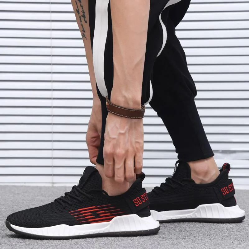 Мужские повседневные туфли Классические дышащие кроссовки на плоской подошве