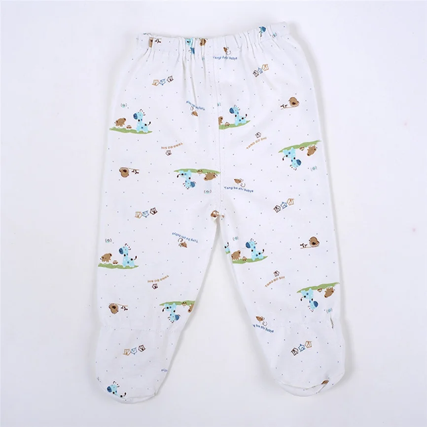 5PCS Baby Clothes Newborn Boy Girl Outfi Cute Cartoon Long Sleeve Tops+Hat+Pants +Bib Outfit Set Soft Comfortable Clothe | Детская