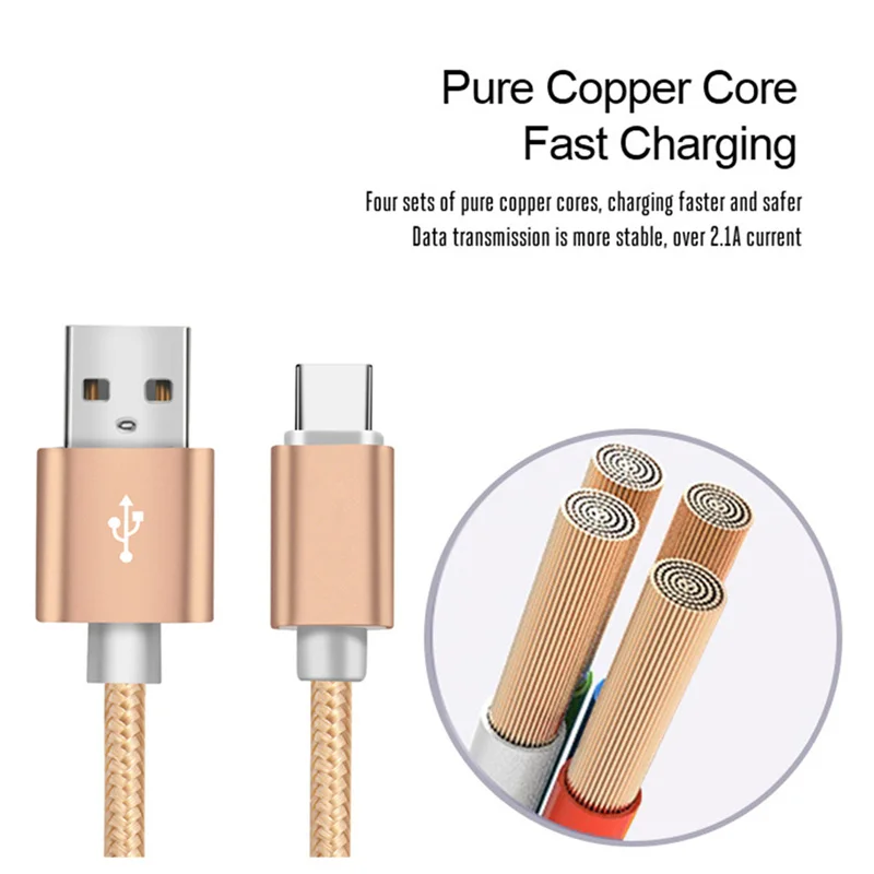 Зарядный кабель USB Type C 0 25 м 1 5 2 3 зарядный провод шнур для Samsung Galaxy S20 A71 A51 A31 M31 A21 S8 S9