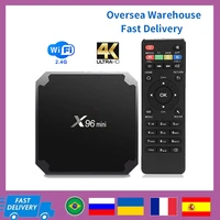 x96 mini smart android 9 0 tv box amlogic s905w tvbox 2gb 16gb x96mini set top box 2 4ghz wifi google 1080p hd 4k media player