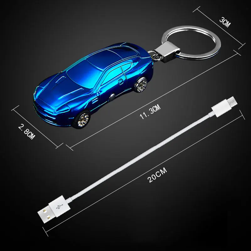 Беспламенная Зажигалка для зарядки креативная игрушка автомобильная зажигалка