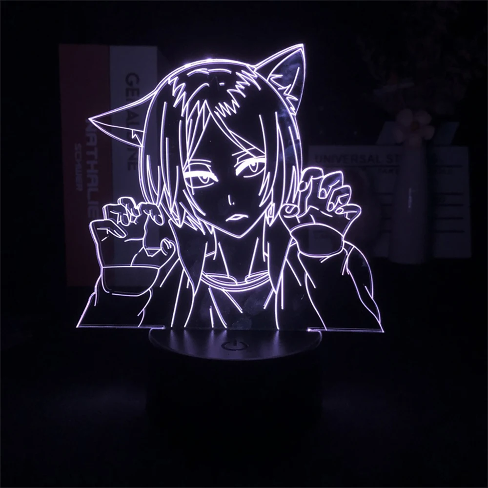 

Акриловая 3d Аниме лампа ночник аниме лампа s лампа фигурка освещение для спальни Мультяшные комиксы светильник для домашнего декора Рождес...