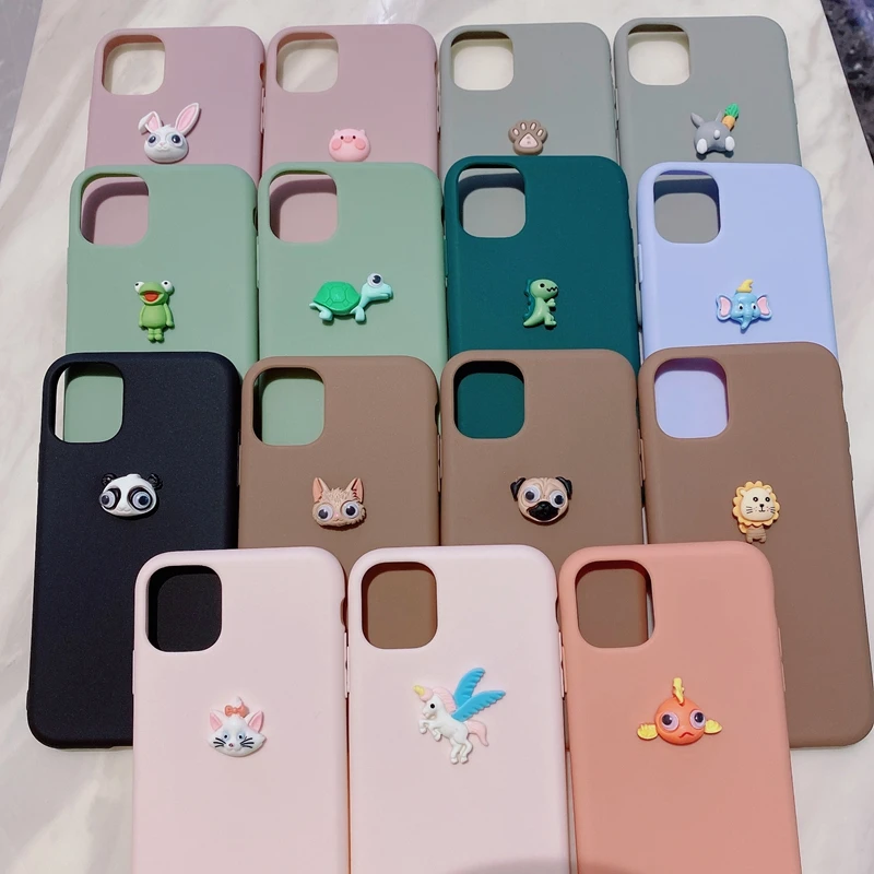 3d cute cat silicone case for oneplus 9 8 7t 7 pro one plus 6 6t 8t soft tpu phone cases for oneplus 9 pro cover etui coque free global shipping