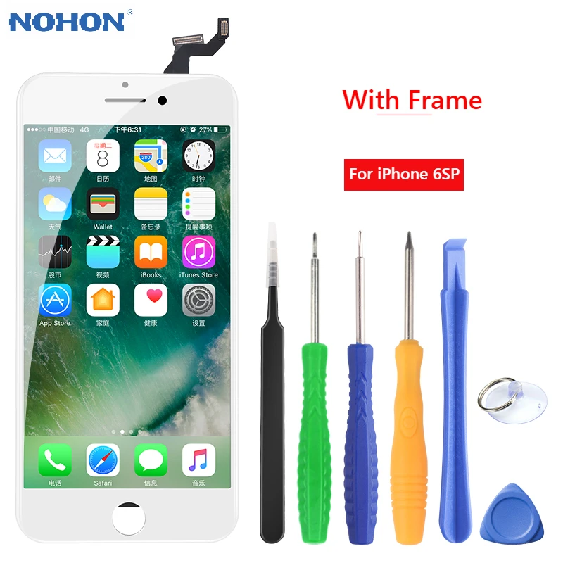 ЖК-экран NOHON для iPhone 6 6S 7 8 Plus 6Plus с дигитайзером | Мобильные телефоны и аксессуары