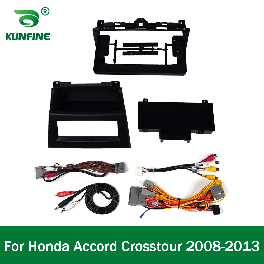 

Автомобильный GPS-навигатор, стерео для Honda Accord Crosstour, радиооблицовка, рамка, подходит для 2Din, 10,1 дюймов, экран головного устройства