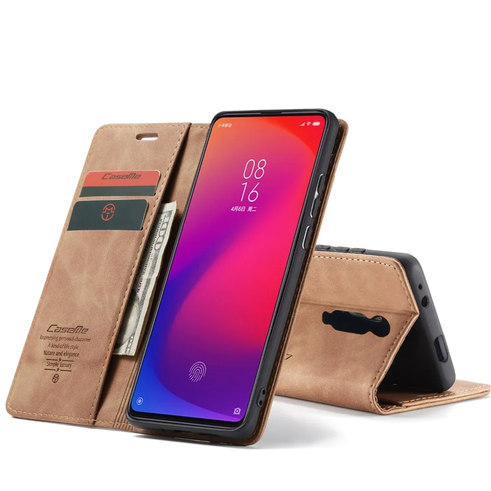 Матовый Магнитный флип-чехол для Xiaomi mi 9 T 9 T mi 9 Pro, чехол-кошелек, деловой кожаный чехол-книжка для Xiao mi Red mi K20 K 20 Pro, чехол