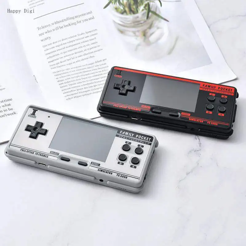 

Cross-Border Direct Supply Fc3000 Handheld Game Machine Private Model M3 Retro Sup King Children PSP FC Red and White Arcade