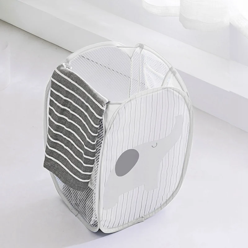 Household Hamper Foldable Cartoon Storage Basket Home Laundry Baskets Toy Container | Дом и сад