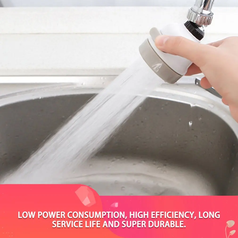 Moveable Kitchen Tap Head 360 Degree Rotatable Faucet Water Saving Sprayer Lightweight Home Accessories | Обустройство дома