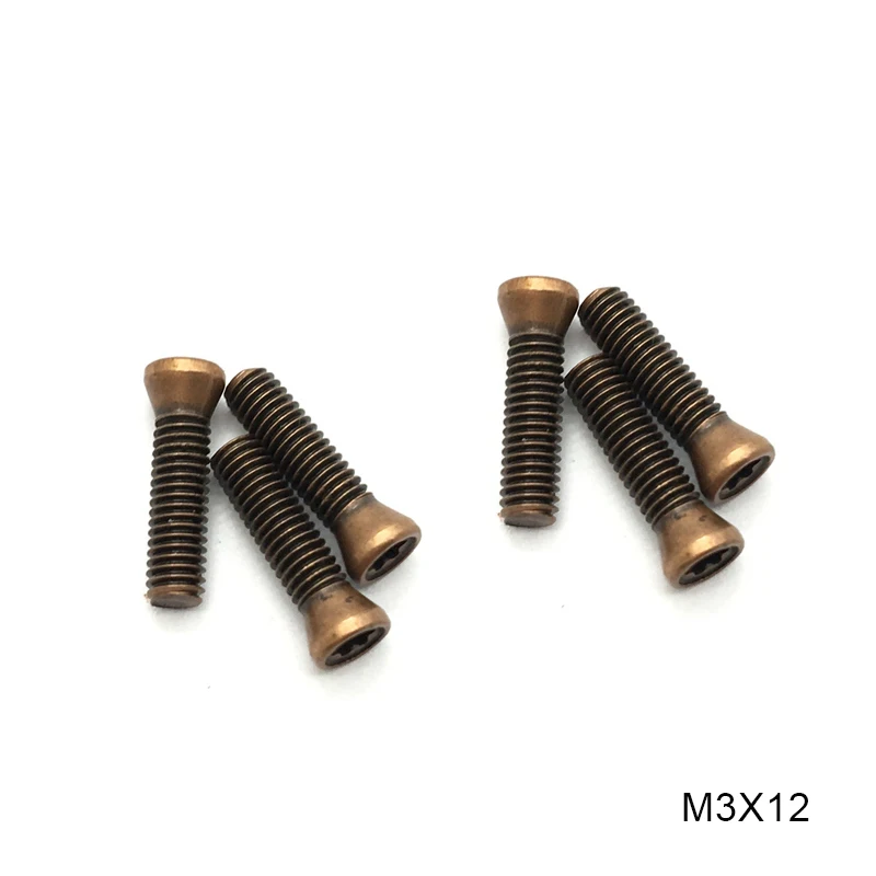 100 шт. M3 * 6 8 10 12 M3.5 Torx вставные винты для замены карбидных вставок токарные