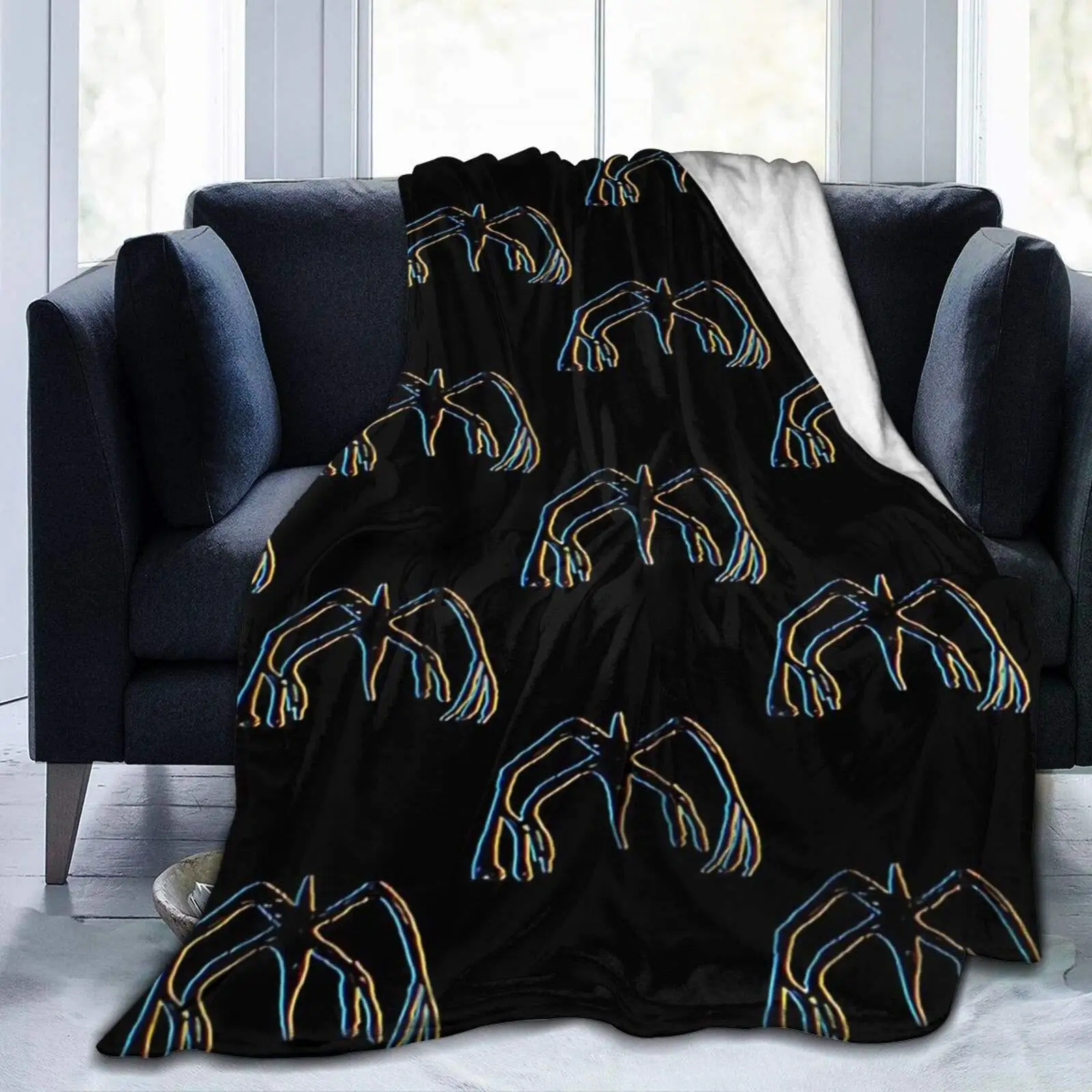 

Monster Shadow Bed Blanket for Couch/Living Room/Warm Winter Cozy Plush Throw Blankets for Adults Or Kids 80 X60