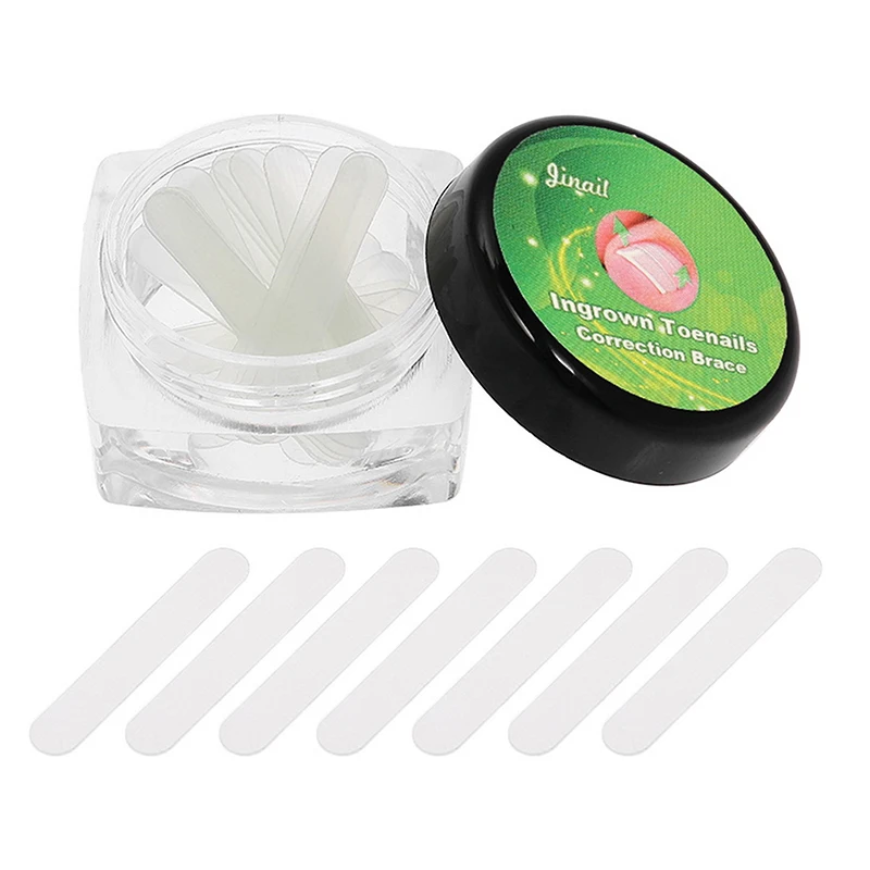 

10pcs Toe Nail Ingrown Correction Sticker Foot Care Paronychia Orthopedic Patch File Elastic Patch Corrector Treatment