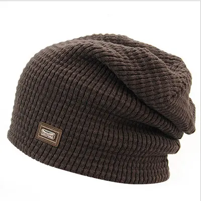 coffee Новинка, мужские, женские, Skullies Beanies, Осень-зима, шапка для мужчин, шерстяная шапка, Вязанная, абсолютно новая, высокое качество, с логотипом Bone, шапочки, шапка унисекс - Цвет: coffee