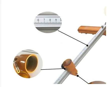 Т-образный толстый нож для резки стекла профессиональный Прецизионный роликовый