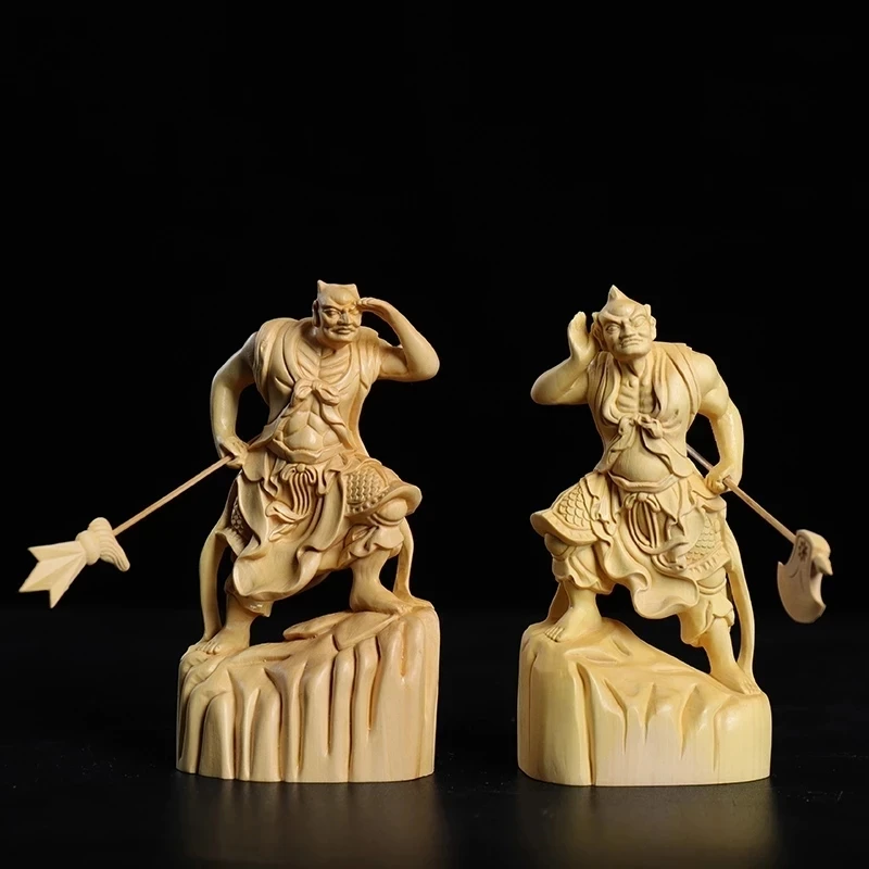 

Буддийская скульптура из бокса, 11 см, с резьбой по дереву