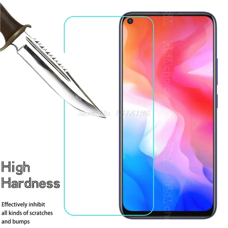 

For Vivo Y30 Glass Round Edge High Definition Screen Protector Tempered Glass for VIVO y30 Y50 1935 Screen Protection Film Glass
