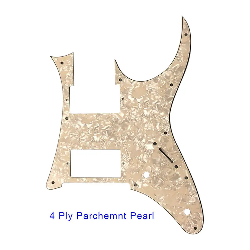 Фото Запчасти для гитар Xinyue - Защитная панель (пикгард) для гитар Ibanez RG750 с 10 отверстиями под крепление, для установки хамбакеров HH, множество цветов №4