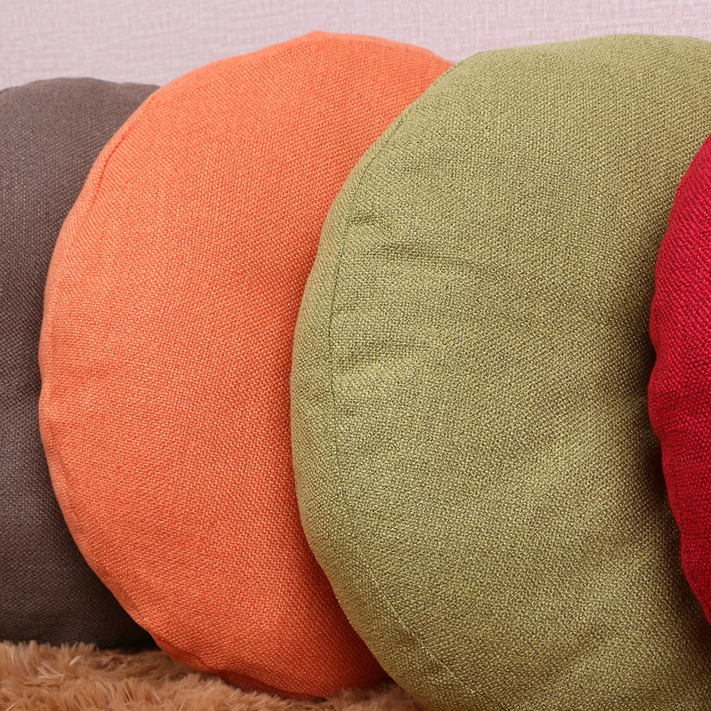 

Car seat cushion pillow Short plush household personality pillow Sofa cushion stone pumpkin