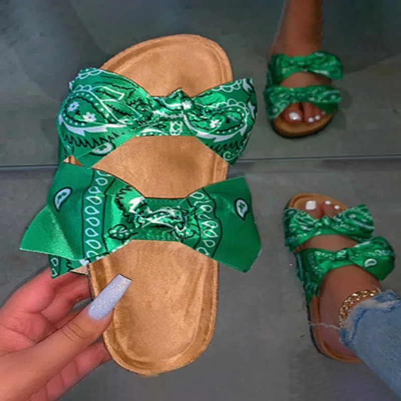 Женские босоножки с бантиком и открытым носком модные светильник на платформе |