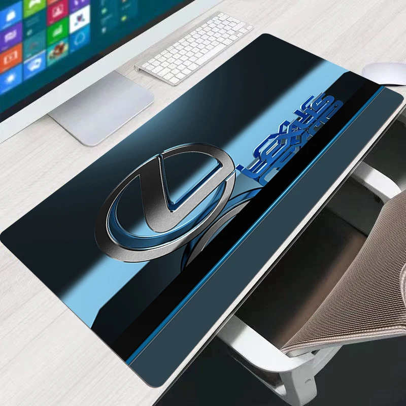 

Luxury LEXUS Logo Desk Mat Gaming Mouse Pad Non-slip Natural Rubber Computer PC Game Accessories Large Mouse-Pad