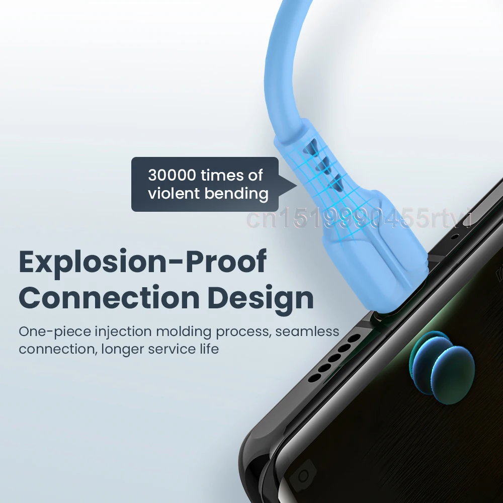 6A Liquid Silicone USB Type C Cable For Huawei Mate 40 Pro Fast Charging Charger Data Cord Xiaomi Samsung 1/2M | Мобильные телефоны