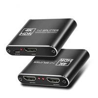hdcp 4k hdmi compatible splitter full hd video adapter 1x2 split 1 in 2 out amplifier dual display for hdtv ps3 ps4 xbox