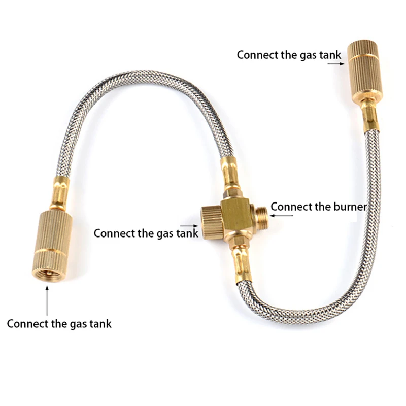 Универсальный Регулятор пропана Замена Бака Соединительная труба со шлангом для