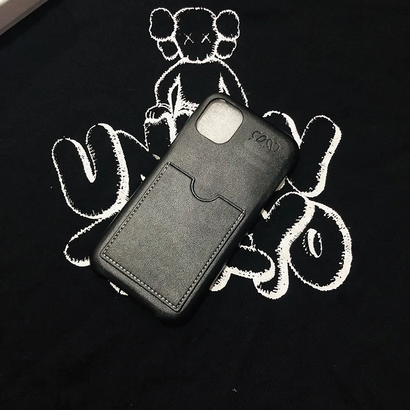 

Suitable for iPhone11 mobile phone shell card 7/8p protective sleeve 12prmax high quality leather