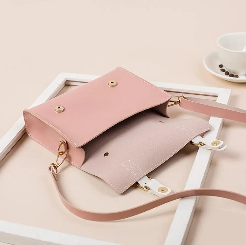 Женская сумка сумка-мессенджер для мобильного телефона квадратная модная резная