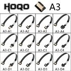HOQO A3 кабель FPV micro HDMI-совместимый Гибкий плоский кабель mini hdmi к hdmi ffc мама 20pin 0,5 мм fpc для GoPro Raspberry Pi 4