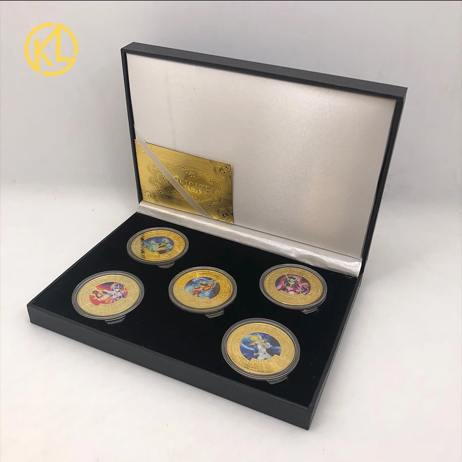Japanese Challenge Anime Coins Gift Set