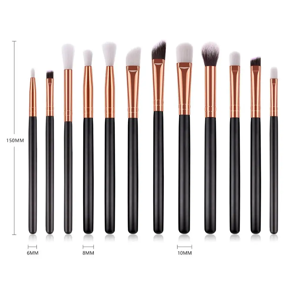 Набор кистей для макияжа глаз SAIANTTH 12 шт. инструменты набор туалетных