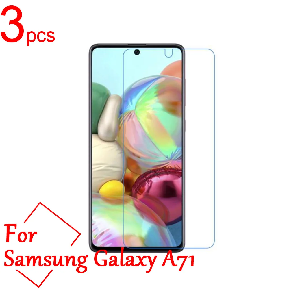 Прозрачная/матовая/нано противовзрывная Защитная пленка для ЖК-экрана Galaxy A71 3