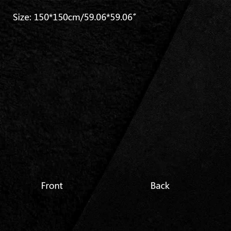 

Non Reflective Photography Background Light Absorbing Cloth Textile Backdrops