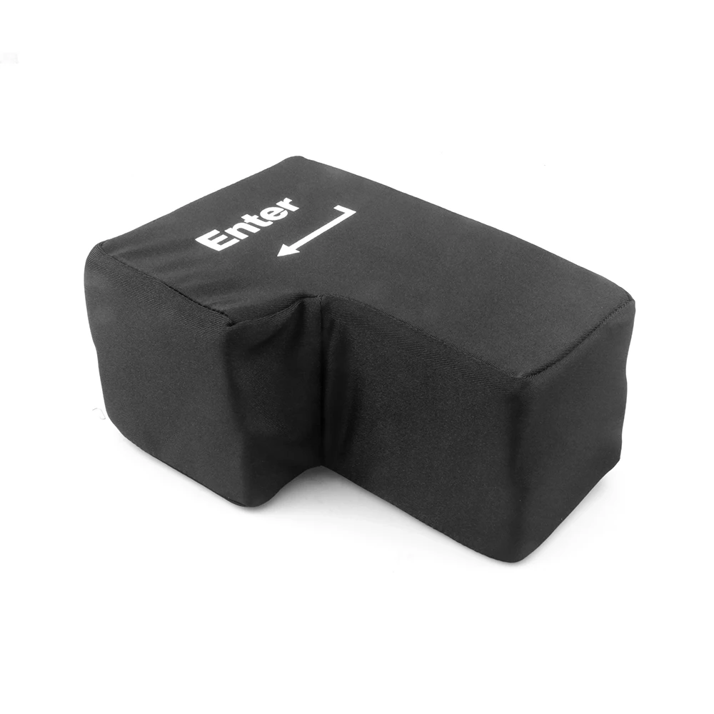 Hot Sale Big USB Enter Key Anti Stress Button Decompression Computer Any Vent Pillows Desktop Pillow For Programmer | Компьютеры и