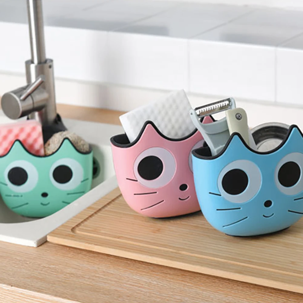 Держатель для губок на кухню сливная Стойка Многофункциональный держатель